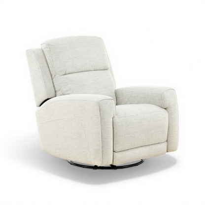 Flexsteel Power Swivel Glider Recliner with Power Headrest