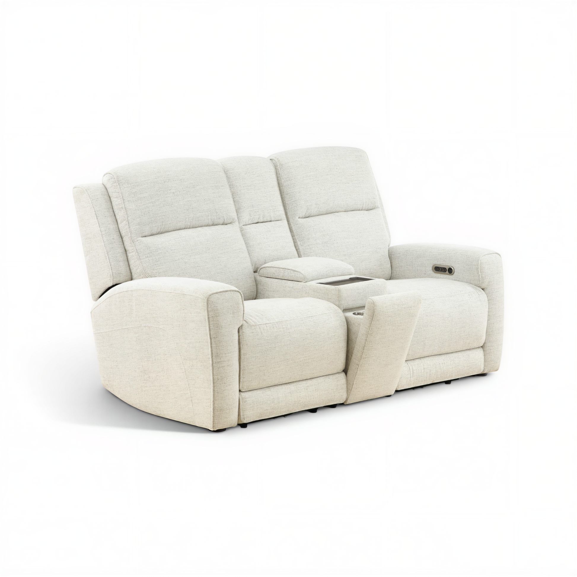 Flexsteel Draven Power Reclining Console Loveseat