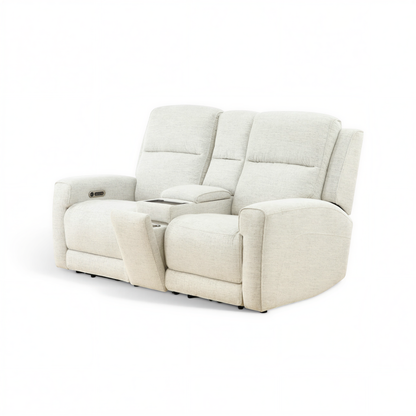 Flexsteel Draven Power Reclining Console Loveseat