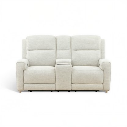 Flexsteel Draven Power Reclining Console Loveseat