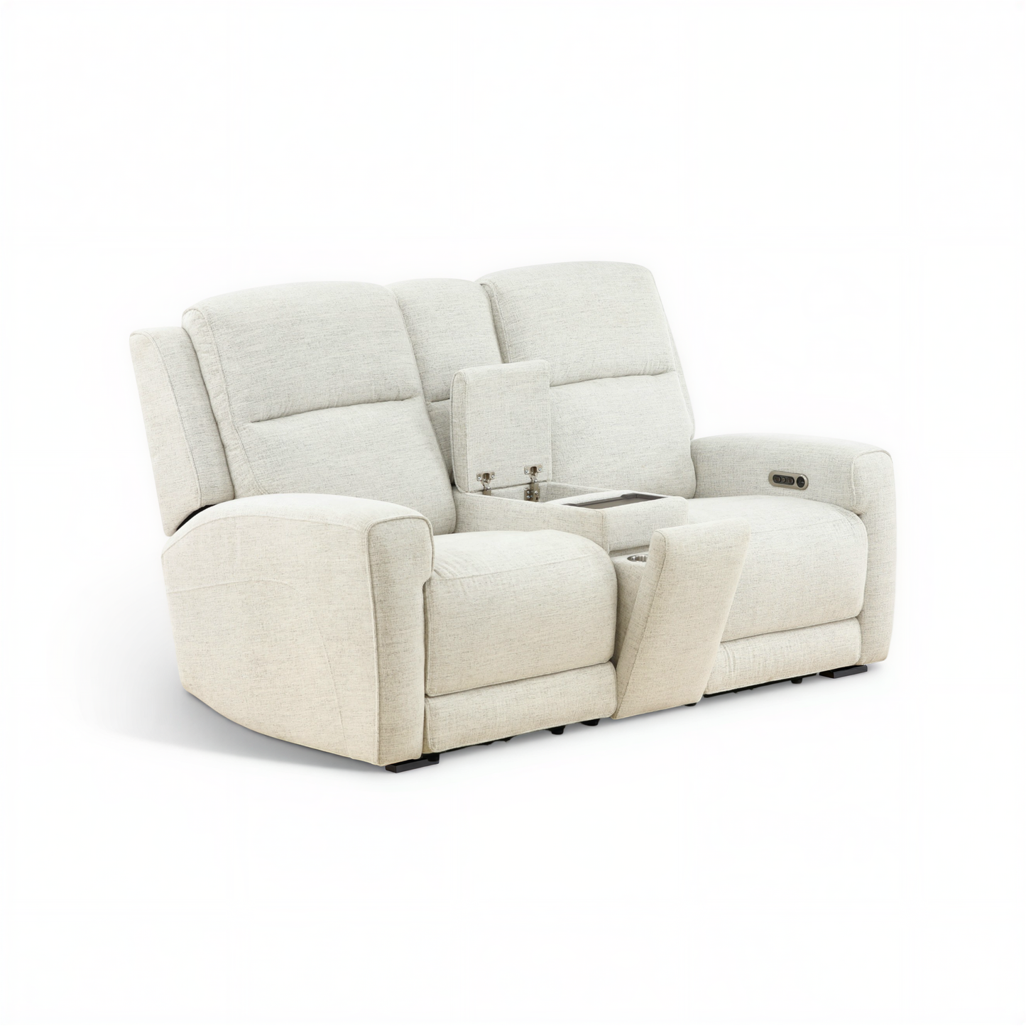Flexsteel Draven Power Reclining Console Loveseat