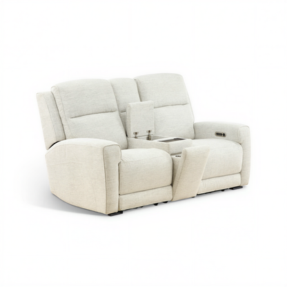Flexsteel Draven Power Reclining Console Loveseat
