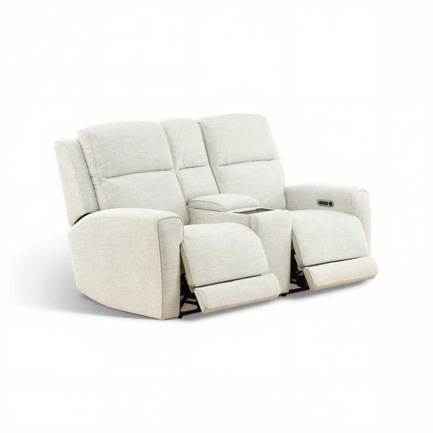 Flexsteel Draven Power Reclining Console Loveseat