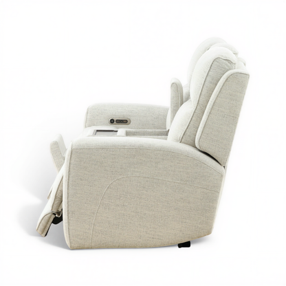 Flexsteel Draven Power Reclining Console Loveseat