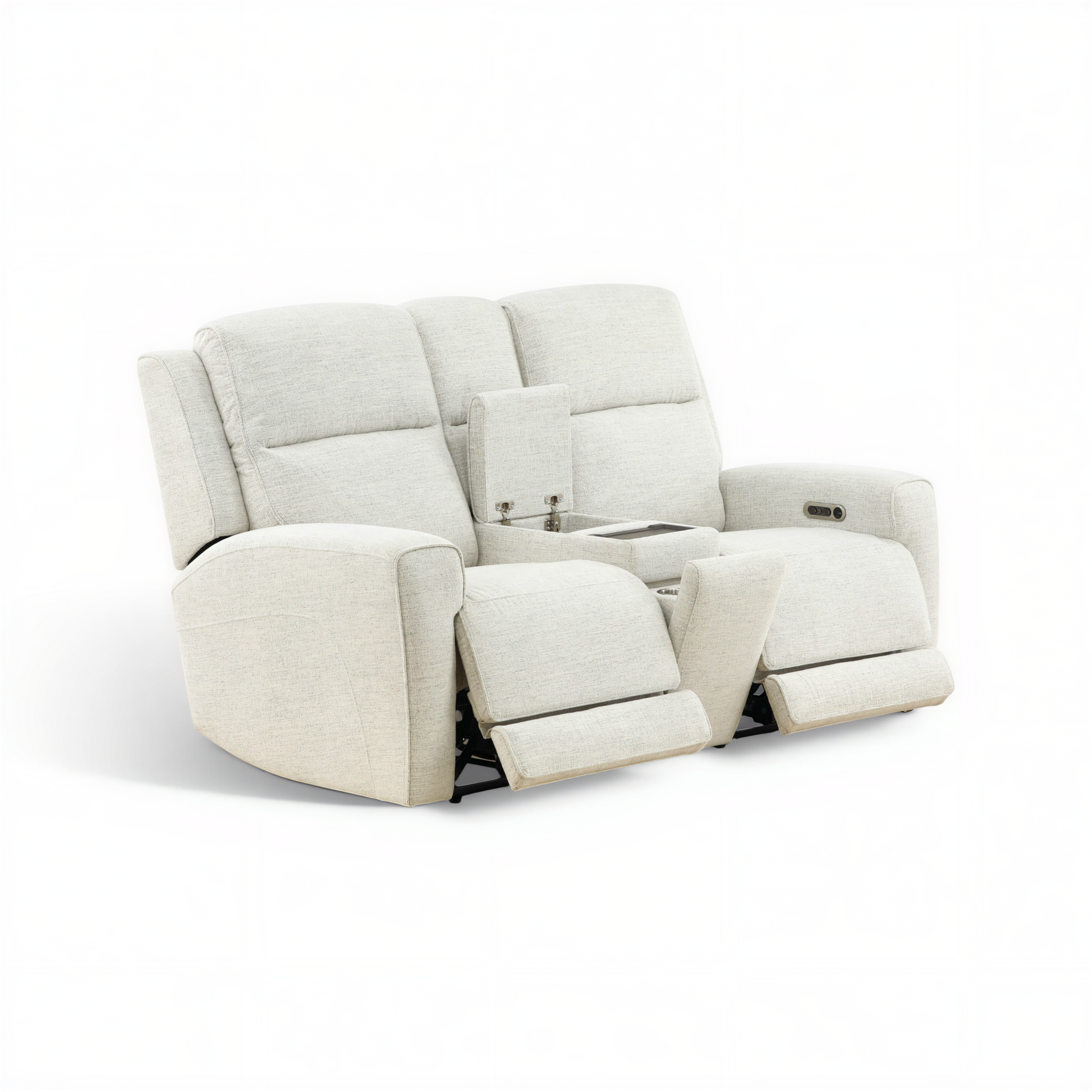 Flexsteel Draven Power Reclining Console Loveseat