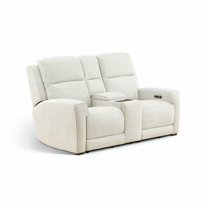 Flexsteel Draven Power Reclining Console Loveseat