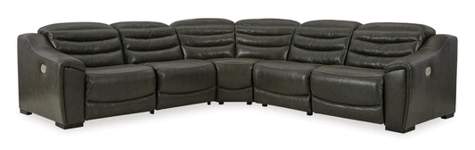 Center Line 5-Piece Power Reclining Sectional