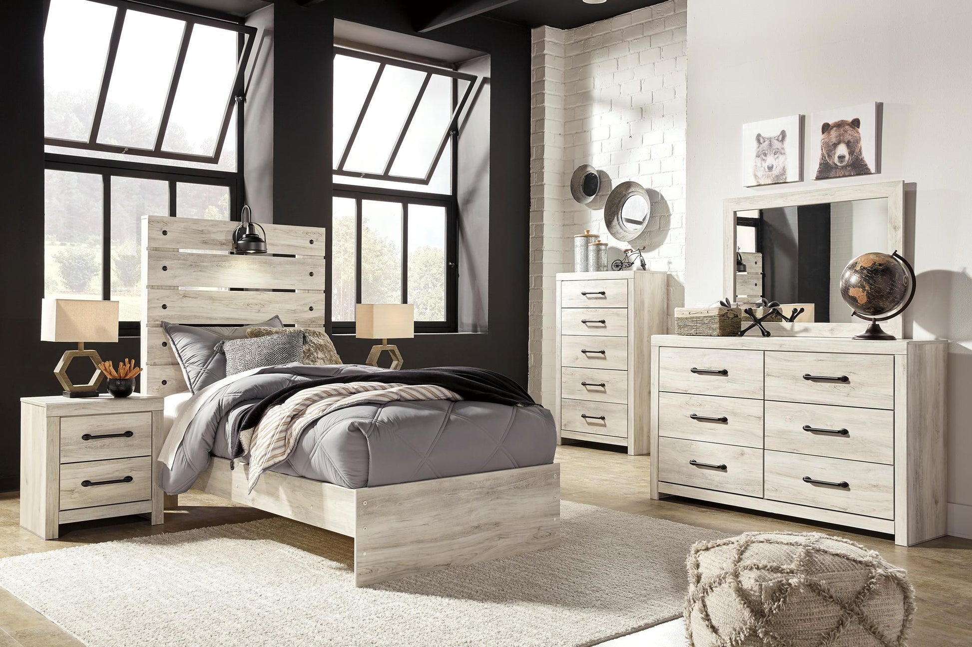 Cambeck 3-Piece Panel Bedroom Set