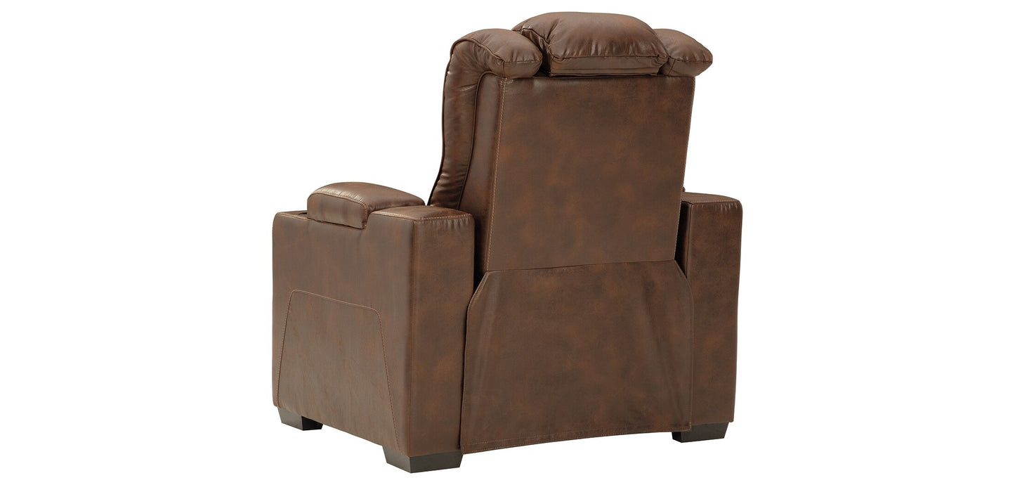 Owner's Box  Power Recliner