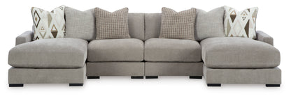 Aslan Court 4-Piece Sofa Pit Sectional