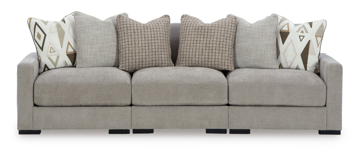 Aslan Court 3-Piece Sofa Sectional