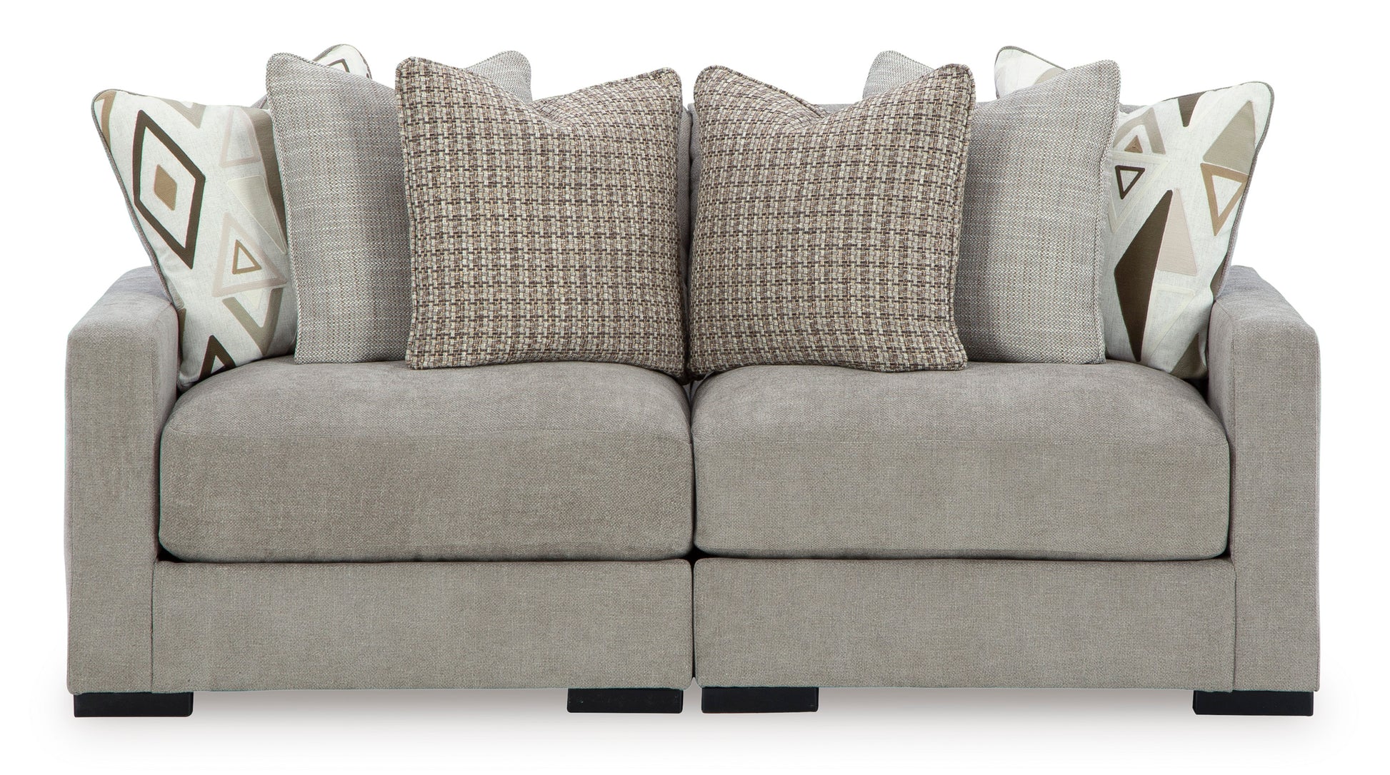 Aslan Court 2-Piece Loveseat Sectional