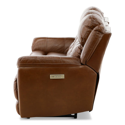 Armani Leather Power Sofa