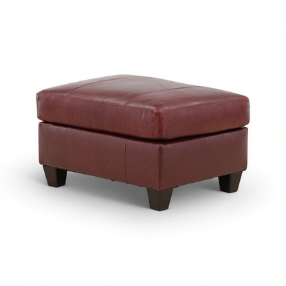 Marcellus Leather Ottoman