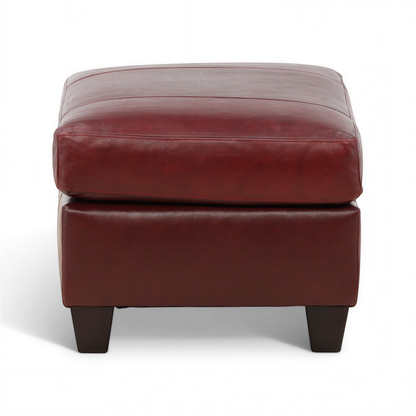 Marcellus Leather Ottoman