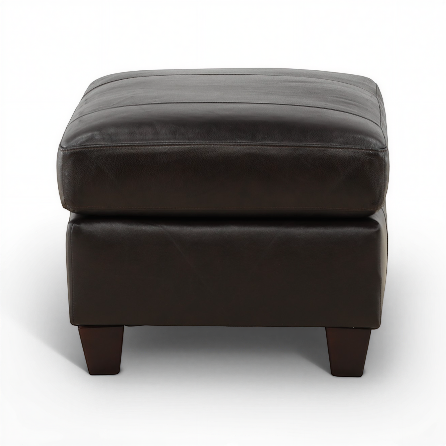 Marcellus Leather Ottoman