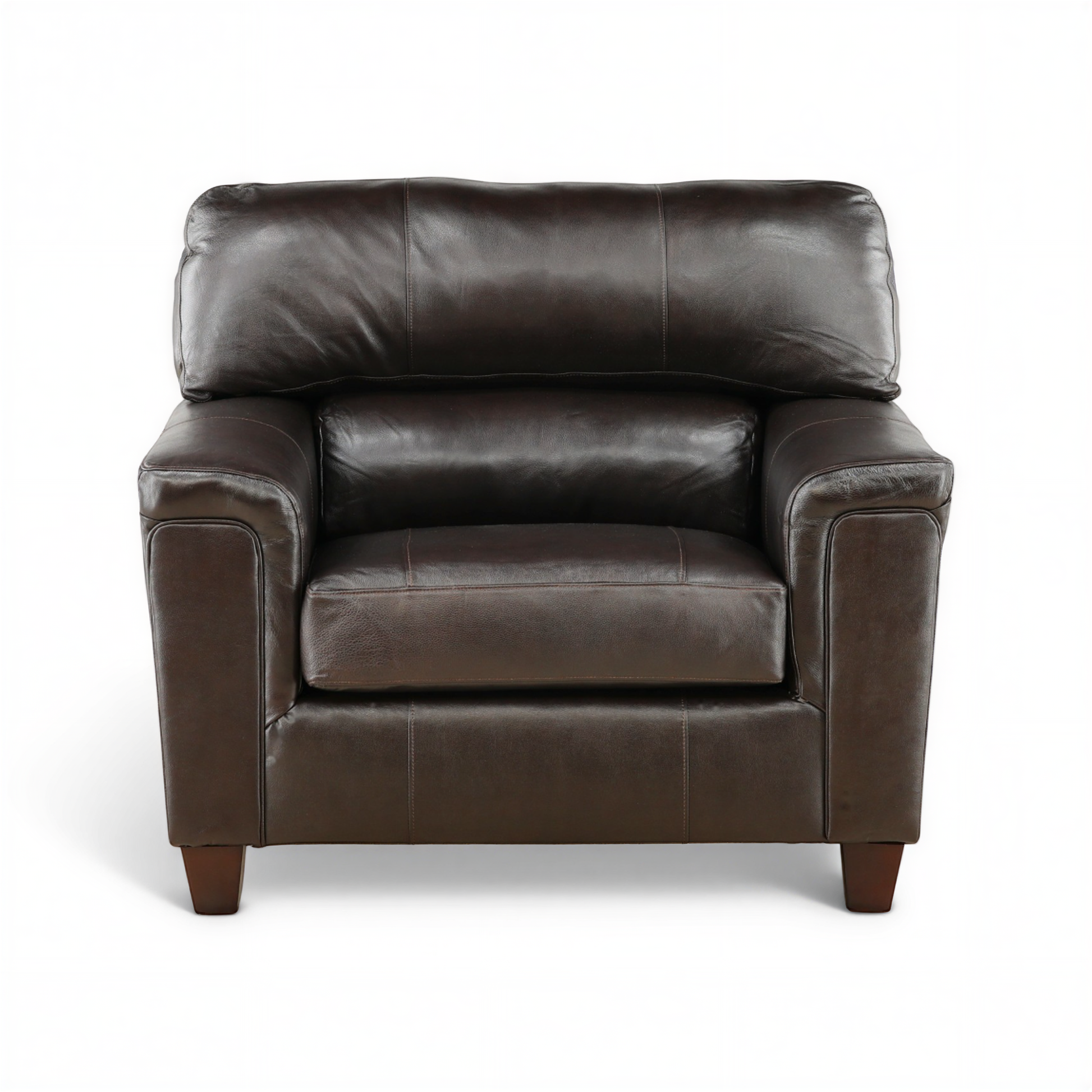 Marcellus Leather Chair Bark
