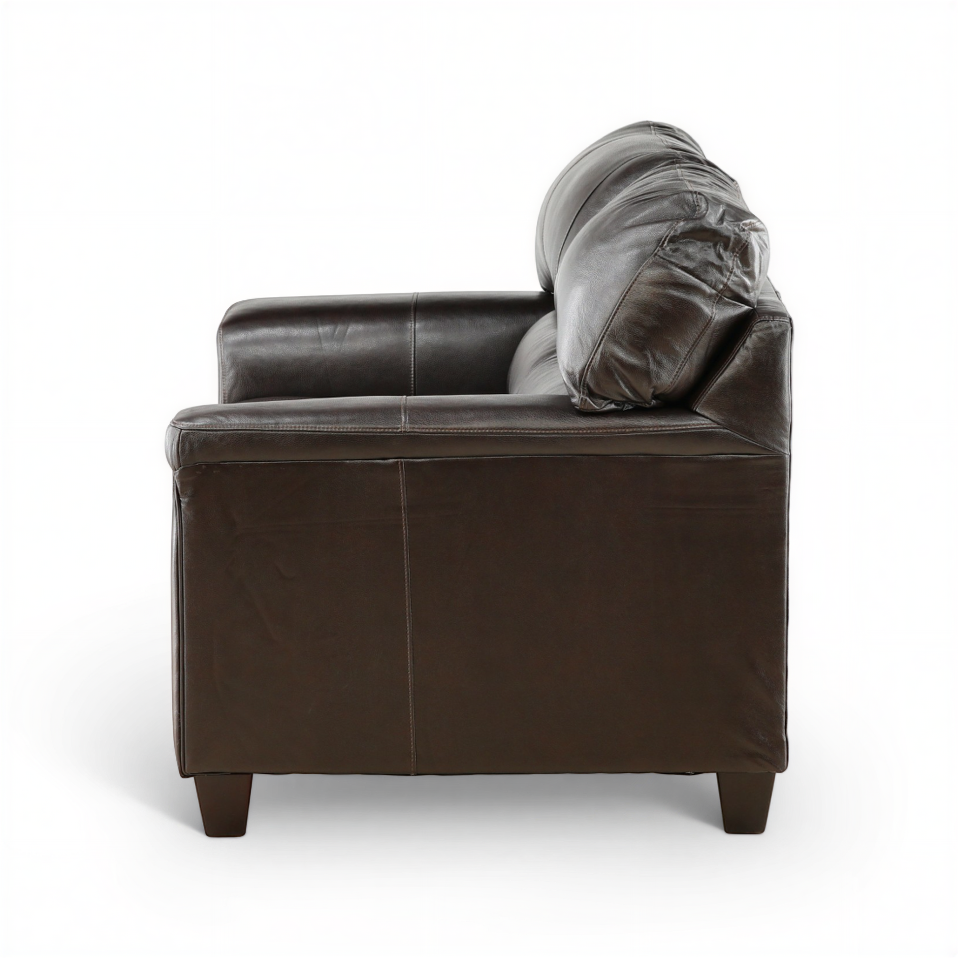Marcellus Leather loveseat