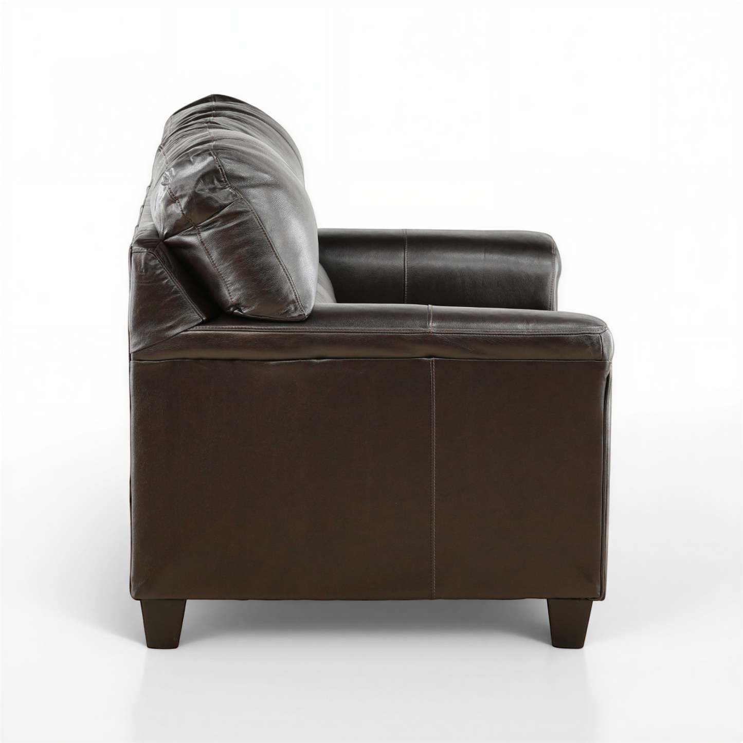 Marcellus Leather loveseat