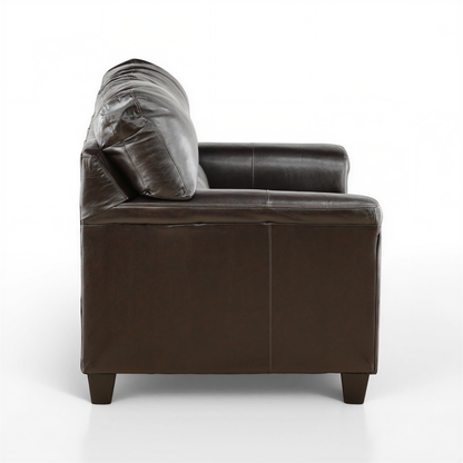 Marcellus Leather loveseat