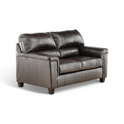 Marcellus Leather loveseat