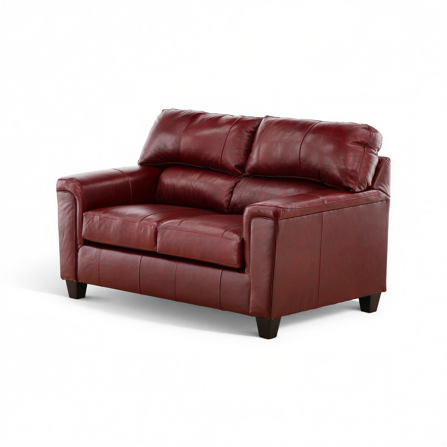 Marcellus Leather loveseat