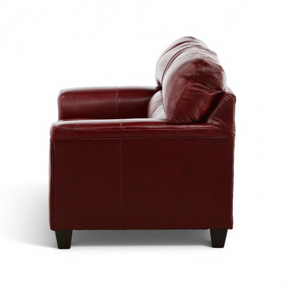 Marcellus Leather loveseat