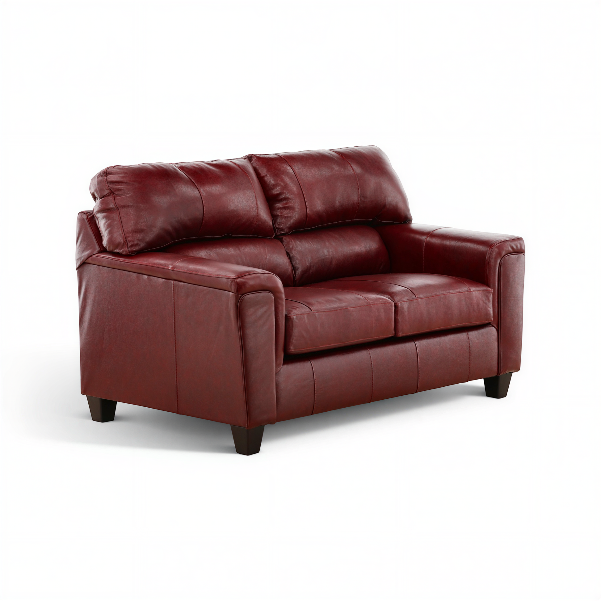 Marcellus Leather loveseat