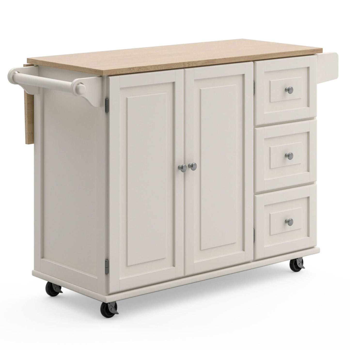Dolly Madison 3 Drawer Kitchen Cart