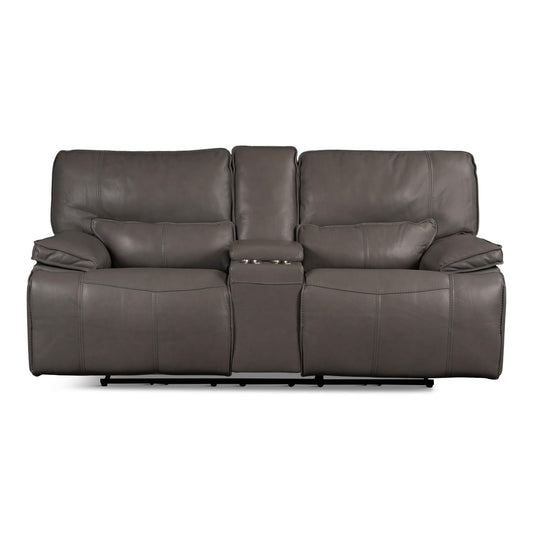 Bozeman Power Console Loveseat with Power Headrest