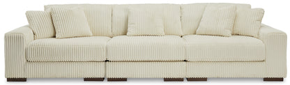 Lindyn 3-Piece Sectional Sofa Ivory