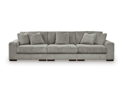Lindyn 3-Piece Sectional Sofa Fog