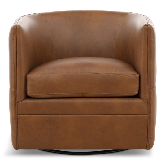 Palazzo Leather Swivel Chair