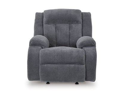 Greely Bend Power Rocker Recliner Steel