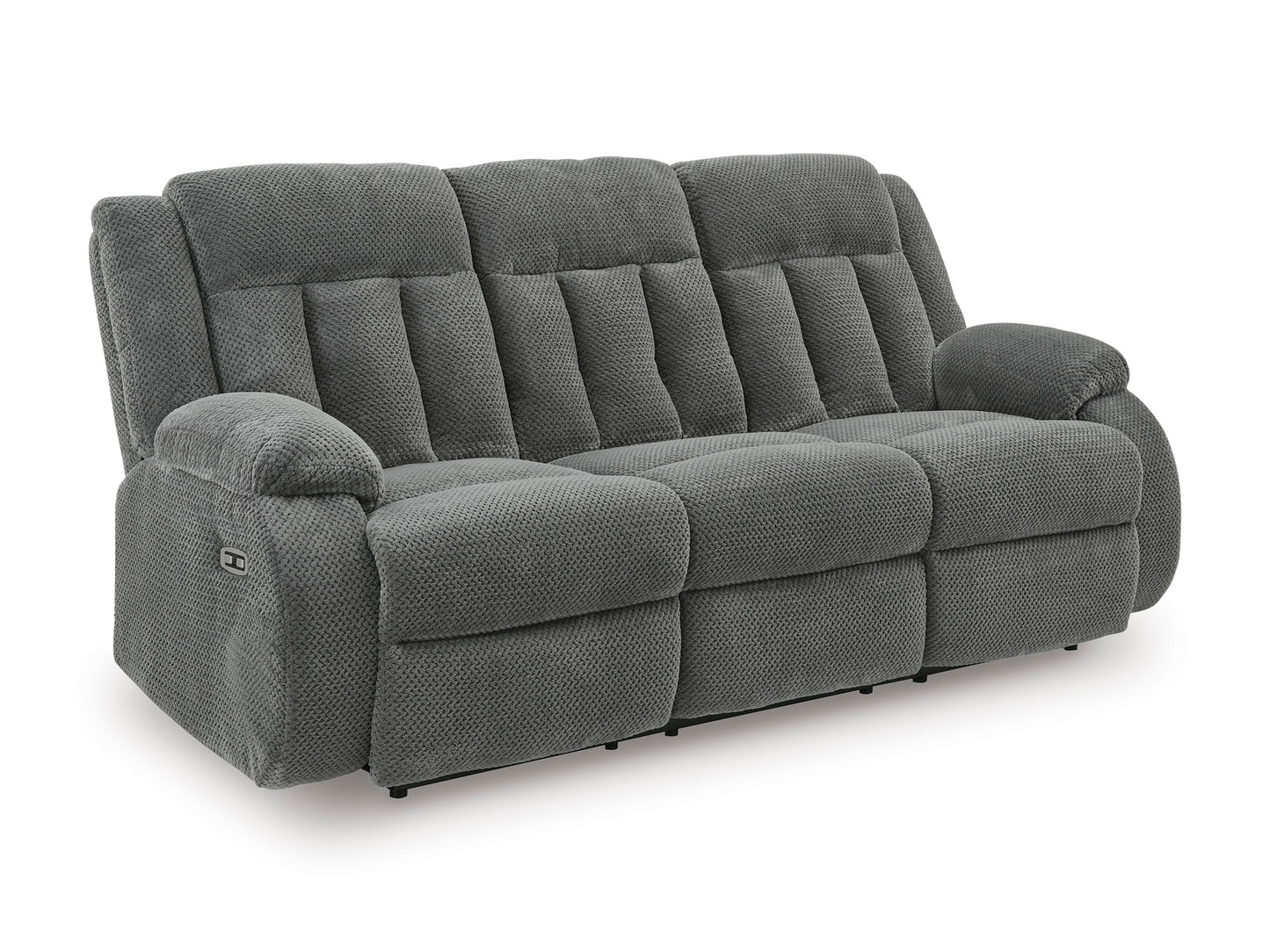 Greely Bend Power Reclining Sofa with Drop Down Table