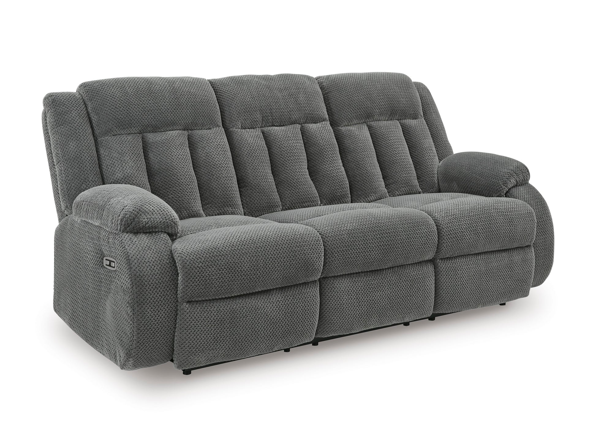 Greely Bend Power Reclining Sofa with Drop Down Table