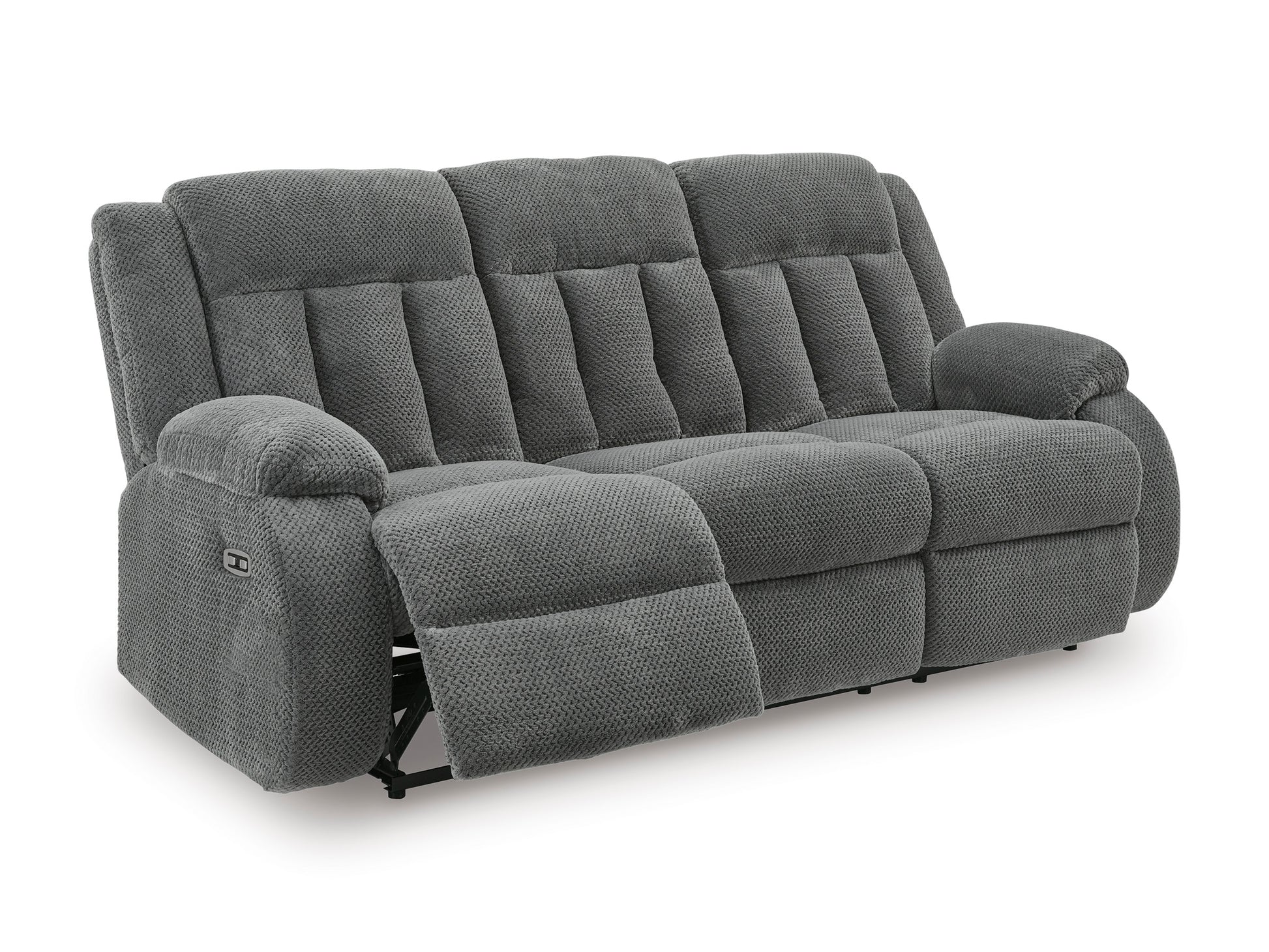 Greely Bend Power Reclining Sofa with Drop Down Table