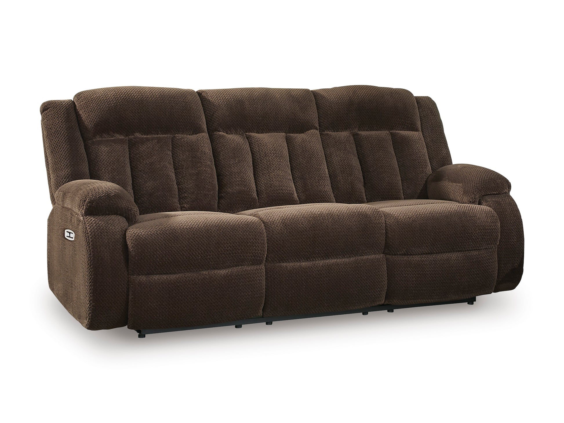Greely Bend Power Reclining Sofa with Drop Down Table