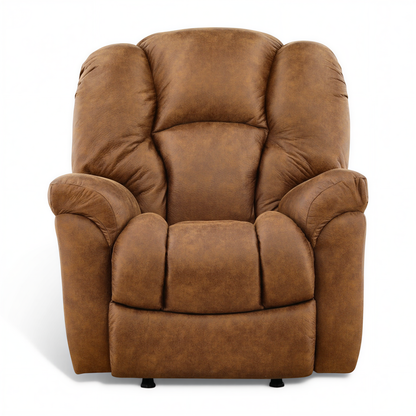 Jamie Power Rocker Recliner with Heat and Masage Almond