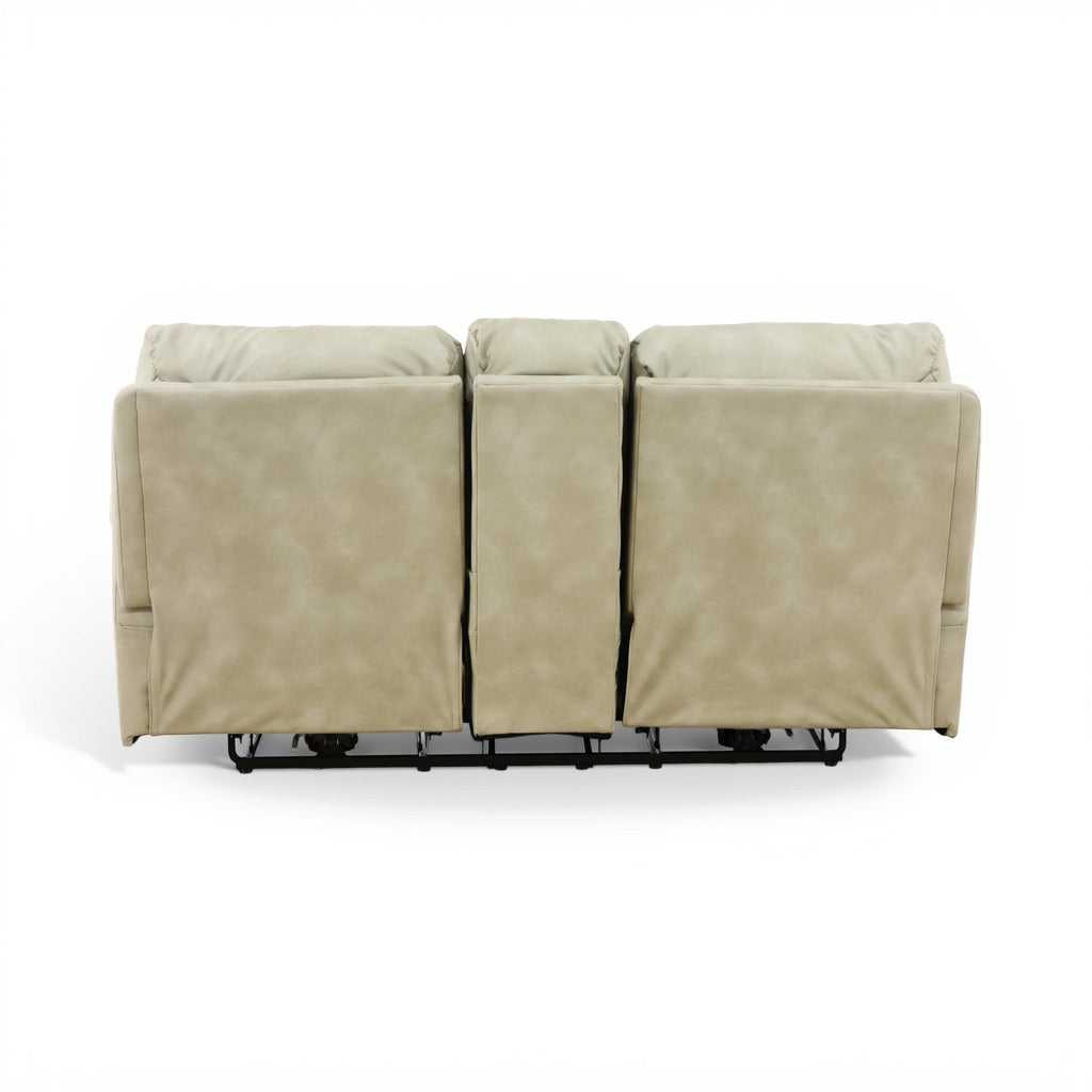 Gale Triple Power Reclining Console Loveseat
