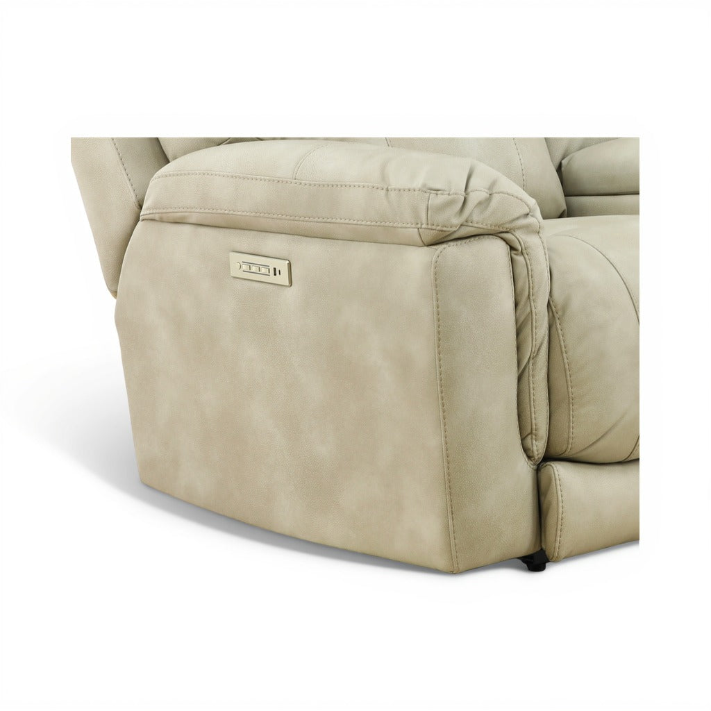 Gale Triple Power Reclining Console Loveseat
