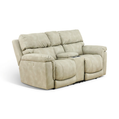 Gale Triple Power Reclining Console Loveseat
