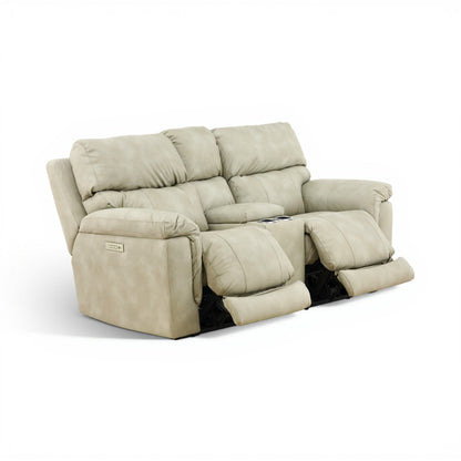 Gale Triple Power Reclining Console Loveseat