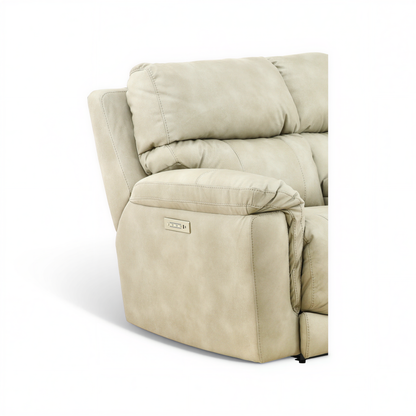 Gale Triple Power Reclining Console Loveseat