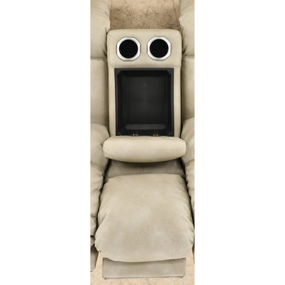 Gale Triple Power Reclining Console Loveseat