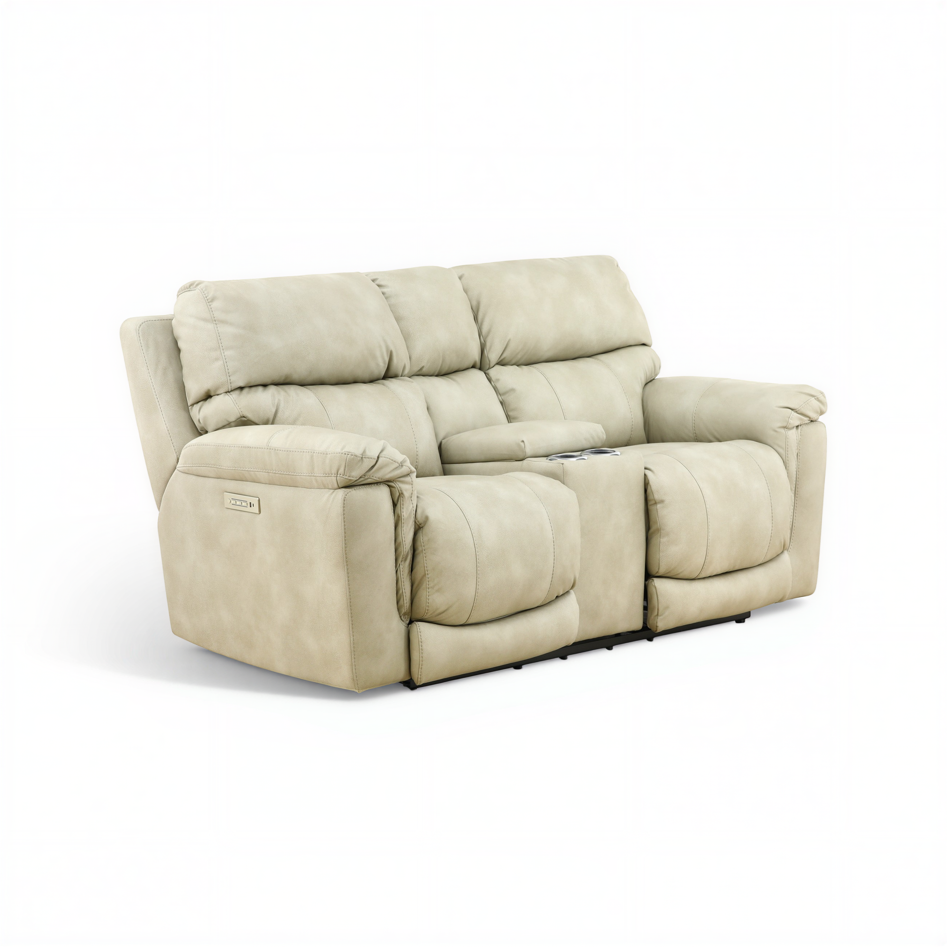 Gale Triple Power Reclining Console Loveseat