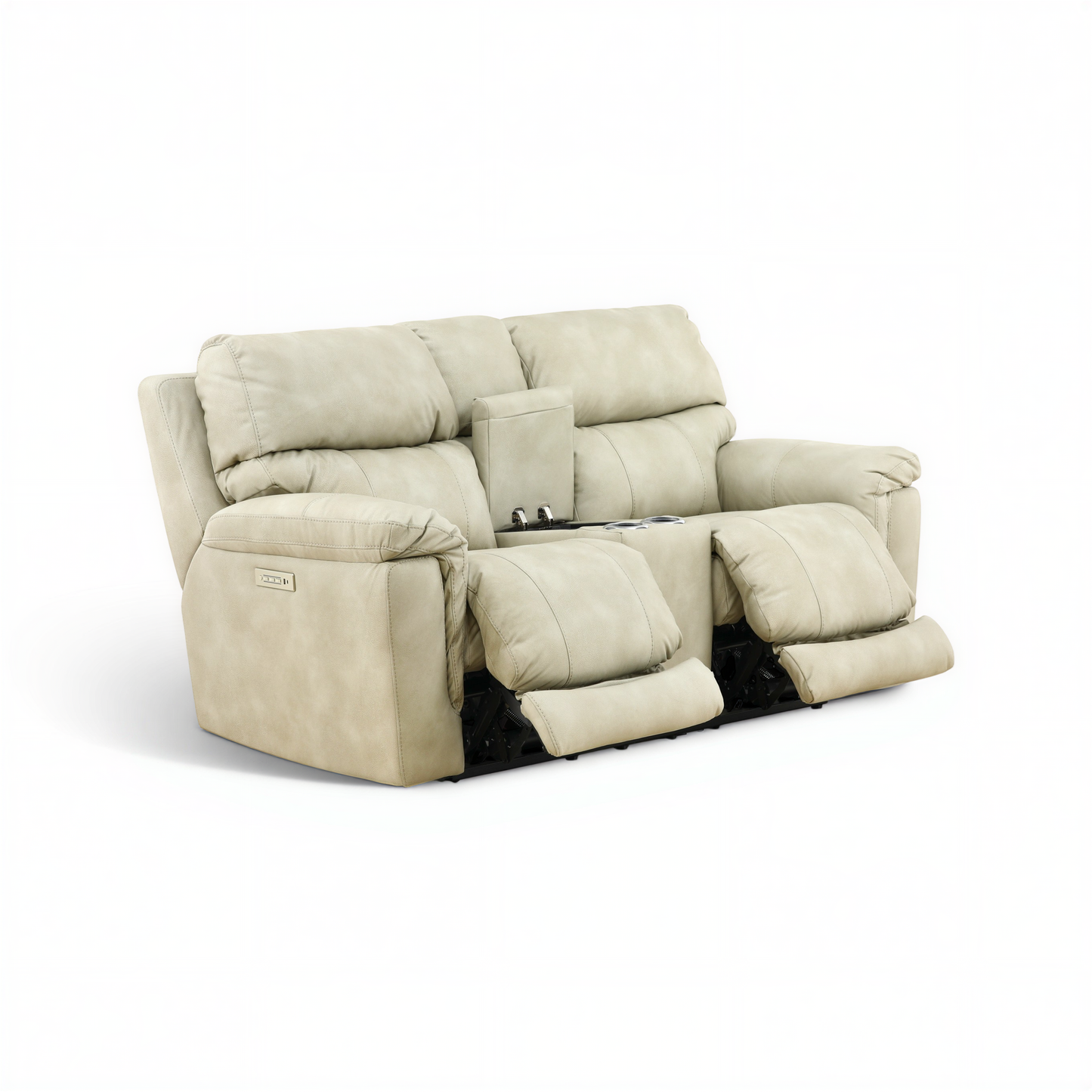 Gale Triple Power Reclining Console Loveseat