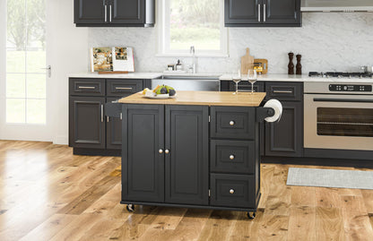 Dolly Madison 3 Drawer Kitchen Cart