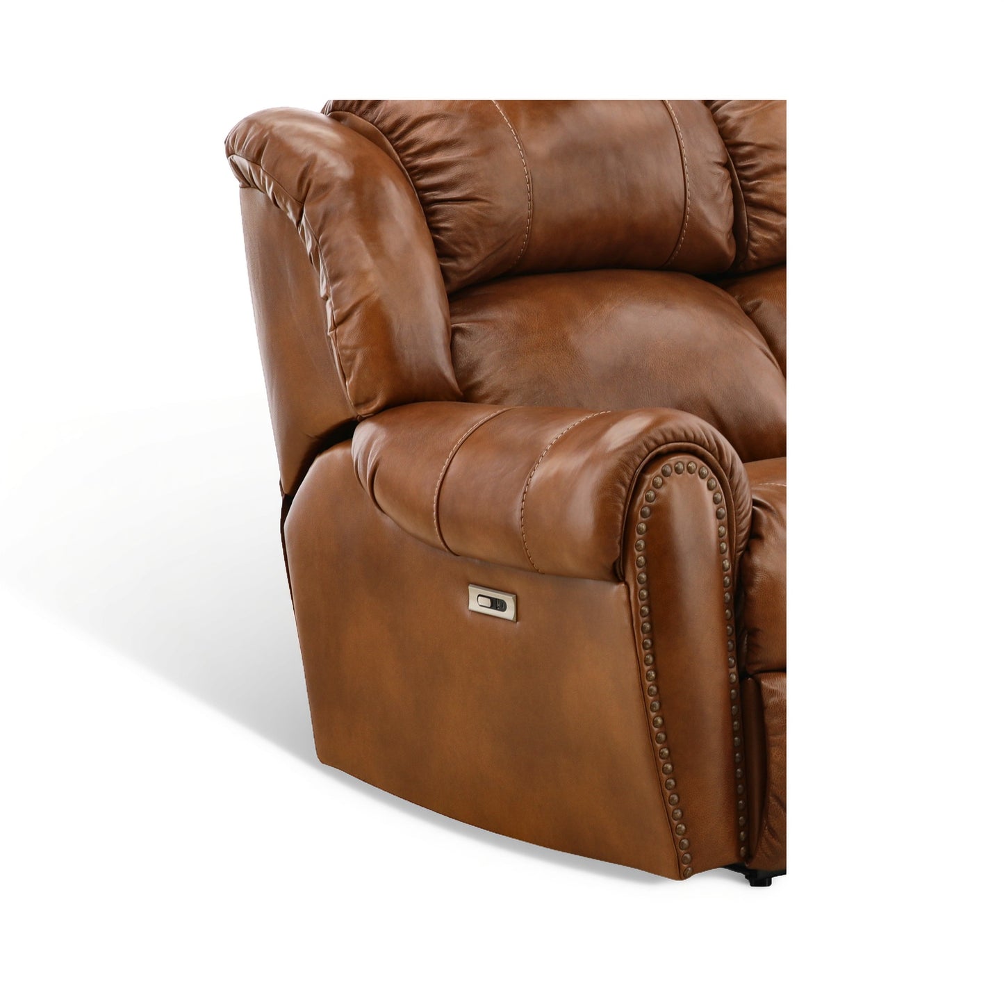 Falynn Leather Power Reclining Sofa