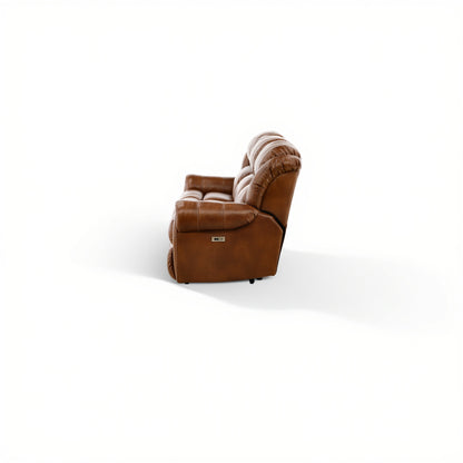 Falynn Leather Power Reclining Sofa